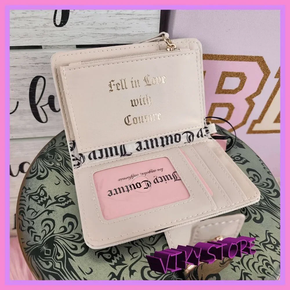 💕 NWT Juicy Couture ID Tab Wallet Sleek & Stylish #7198 💕